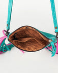 American Darling Small Crossbody Hair On Genuine Leather Women Bag Western Handbag Purse