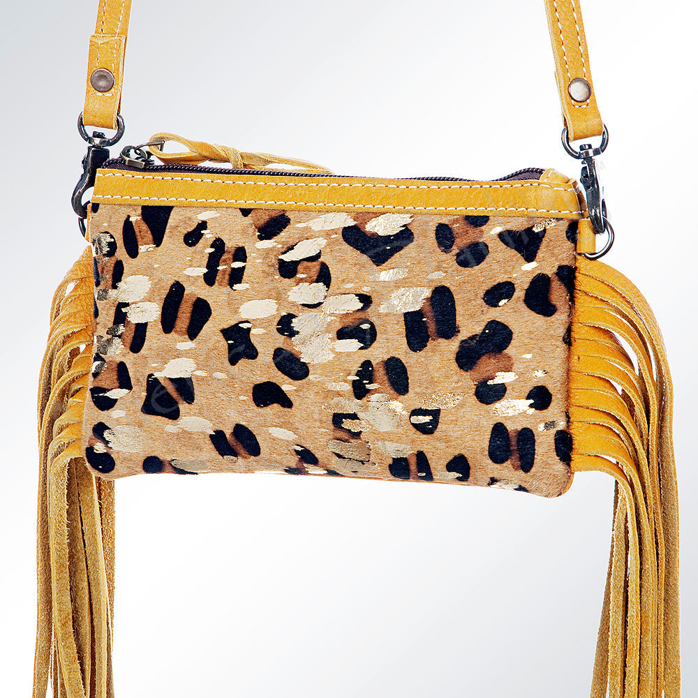 American Darling Small Crossbody Hair On Genuine Leather Women Bag Western Handbag Purse