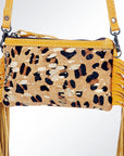 American Darling Small Crossbody Hair On Genuine Leather Women Bag Western Handbag Purse