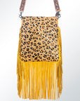 American Darling ADBGS192F Messenger Hair On Genuine Leather Women Bag Western Handbag Purse