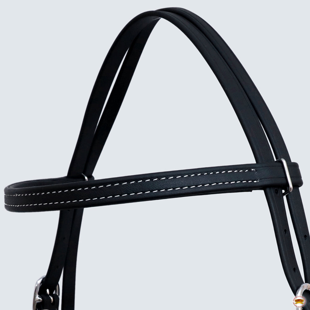 HILASON Western Horse Biothane Leather Headstall &amp; Breast Collar Set