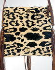 American Darling ADBG526ACGO Wallet Hand Tooled Hair-On Genuine Leather Women Bag Western Handbag Purse