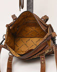 American Darling ADBG591 Tote Hair-On Genuine Leather Women Bag Western Handbag Purse