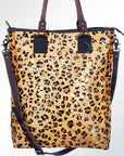American Darling ADBG592 Tote Hair-On Genuine Leather Women Bag Western Handbag Purse