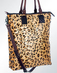 American Darling ADBG592 Tote Hair-On Genuine Leather Women Bag Western Handbag Purse