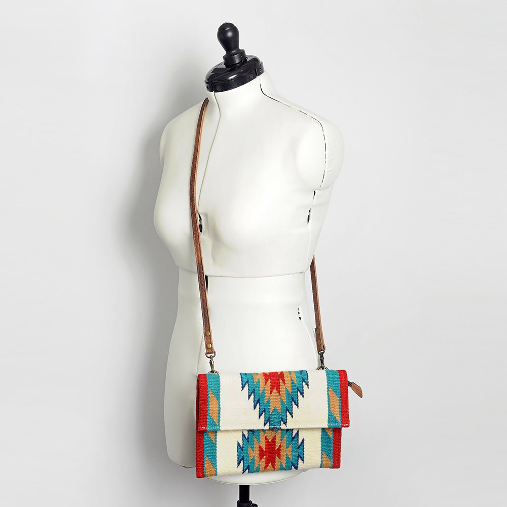 American Darling ADBG594 Crossbody Saddle Blanket Genuine Leather Women Bag Western Handbag Purse