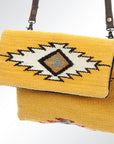 American Darling ADBG595 Crossbody Saddle Blanket Genuine Leather Women Bag Western Handbag Purse