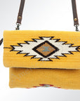 American Darling ADBG595 Crossbody Saddle Blanket Genuine Leather Women Bag Western Handbag Purse