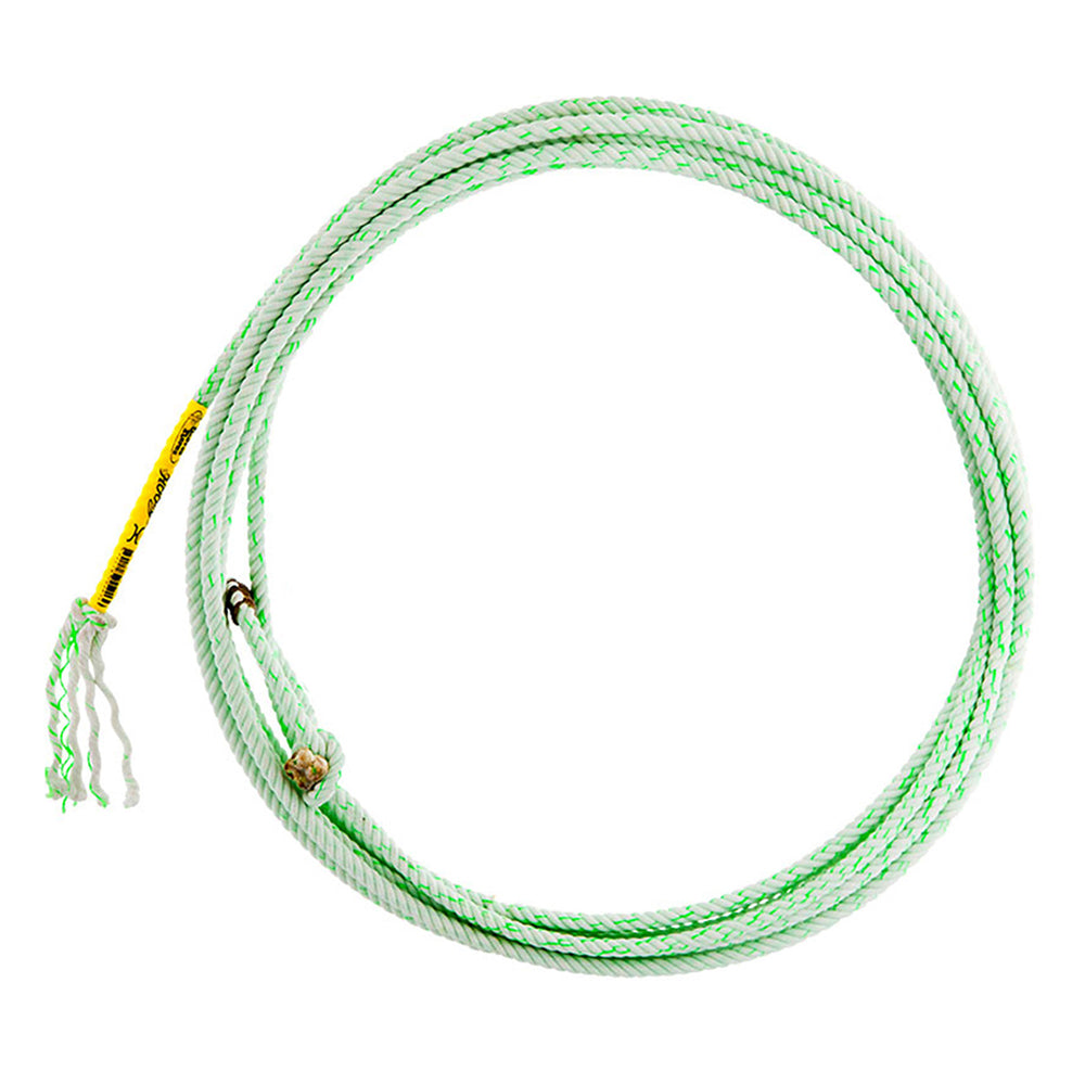 10.25 Ft Cortex Hooey Poly Calf Rope 4 Strand Extra Soft Cactus Ropes