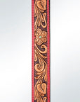 American Darling ADSTF135 Hand Tooled Genuine Leather Crossbody Handle Strap For Bags