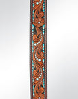 American Darling ADSTF152 Hand Tooled Genuine Leather Crossbody Handle Strap For Bags