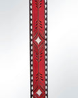 American Darling ADSTF154 Hand Tooled Genuine Leather Crossbody Handle Strap For Bags