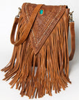 American Darling ADBGM126 Cross Body Genuine Leather Women Bag Western Handbag Purse
