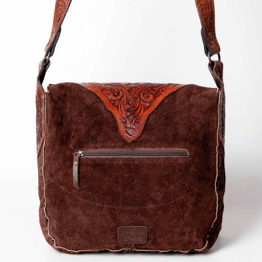 American Darling  Tote Hand Tooled Genuine Leather Women Bag Western Handbag Purse