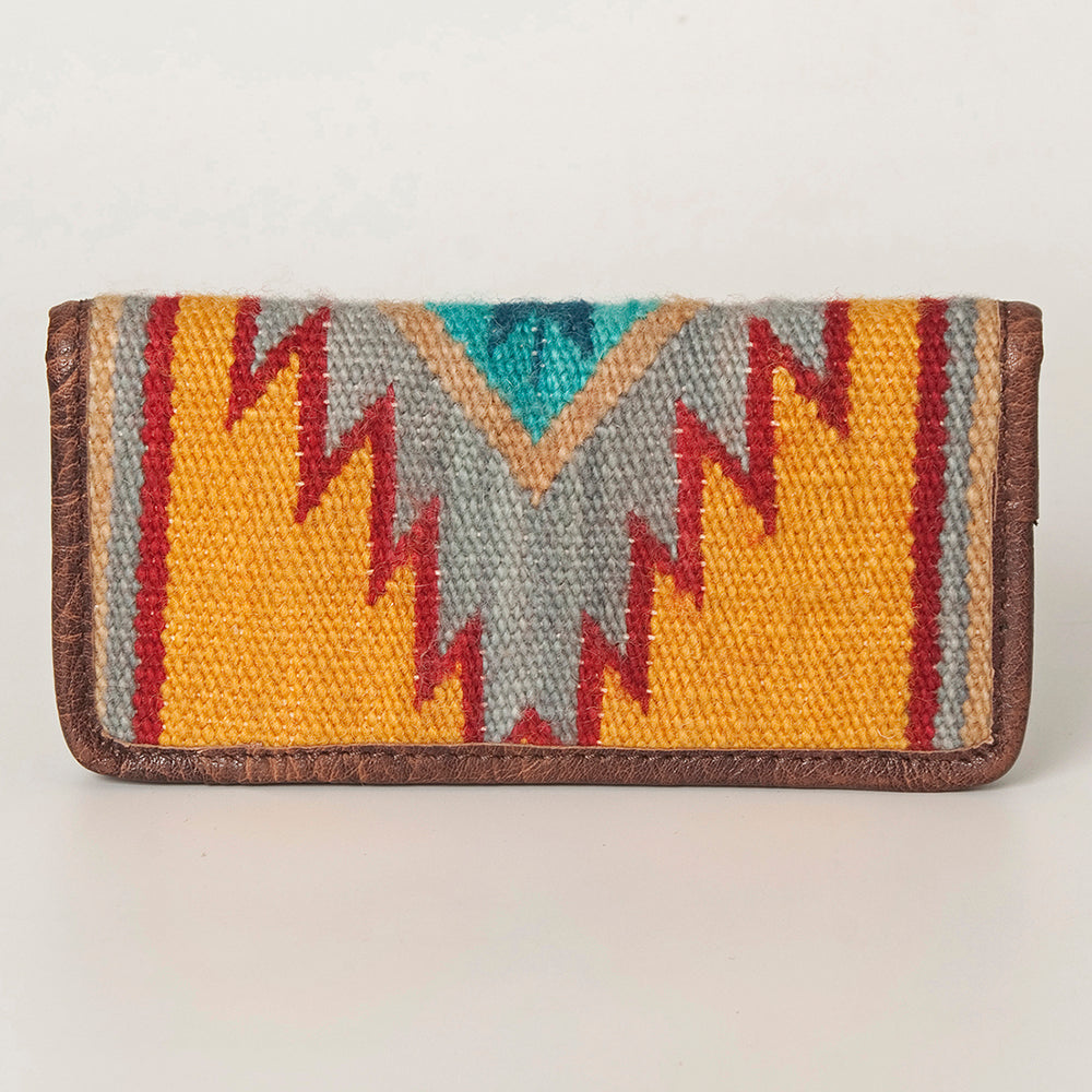 American Darling ADBG644 Wallet Saddle Blanket Genuine Leather Women Bag Western Handbag Purse