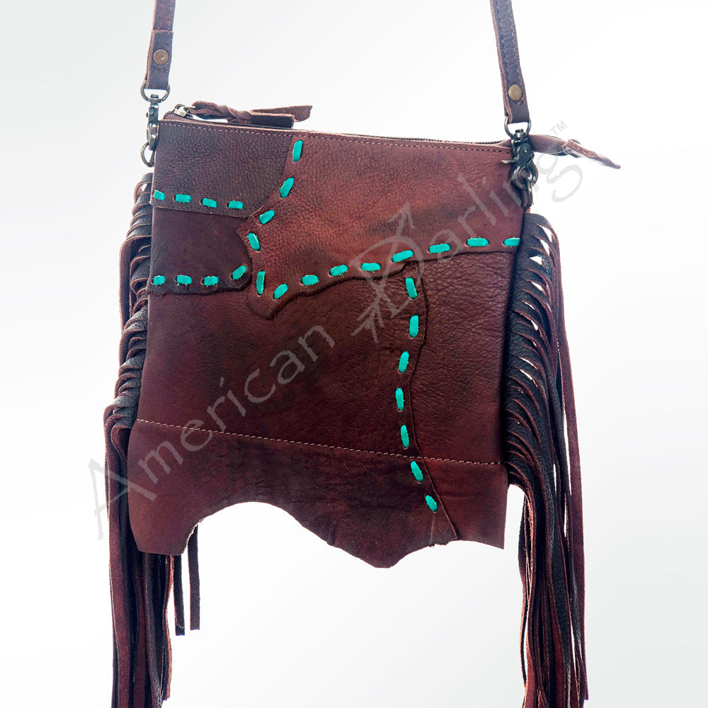 American Darling Crossbody Genuine Leather Women Bag Western Handbag Purse