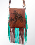 American Darling ADBG646 Large Crossbody Genuine Leather Women Bag Western Handbag Purse