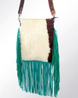American Darling ADBG729 Large Crossbody Hair-On Genuine Leather Women Bag Western Handbag Purse