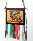American Darling ADBG692 Crossbody Genuine Leather Women Bag Western Handbag Purse