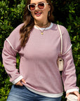 Frances Drop Shoulder Loose Top