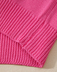 Anahi Drop Shoulder Knit Sweater