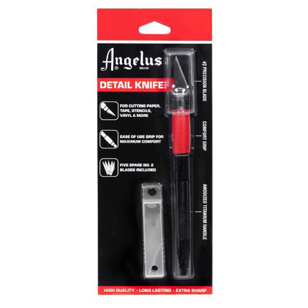 Angelus Detail Knife with 5 Spare No. 2 Blades