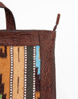 American Darling Saddle Blanket Genuine Leather Women Bag Western Handbag Purse