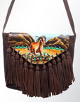 American Darling CROSS BODY I  Genuine Leather women bag western handbag purse