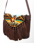 American Darling CROSS BODY I  Genuine Leather women bag western handbag purse