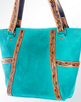 American Darling ADBG617A Tote Hair-On Genuine Leather Women Bag Western Handbag Purse