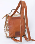 American Darling Hand Tooled Hair On Genuine Leather Women Bag Western Handbag Purse