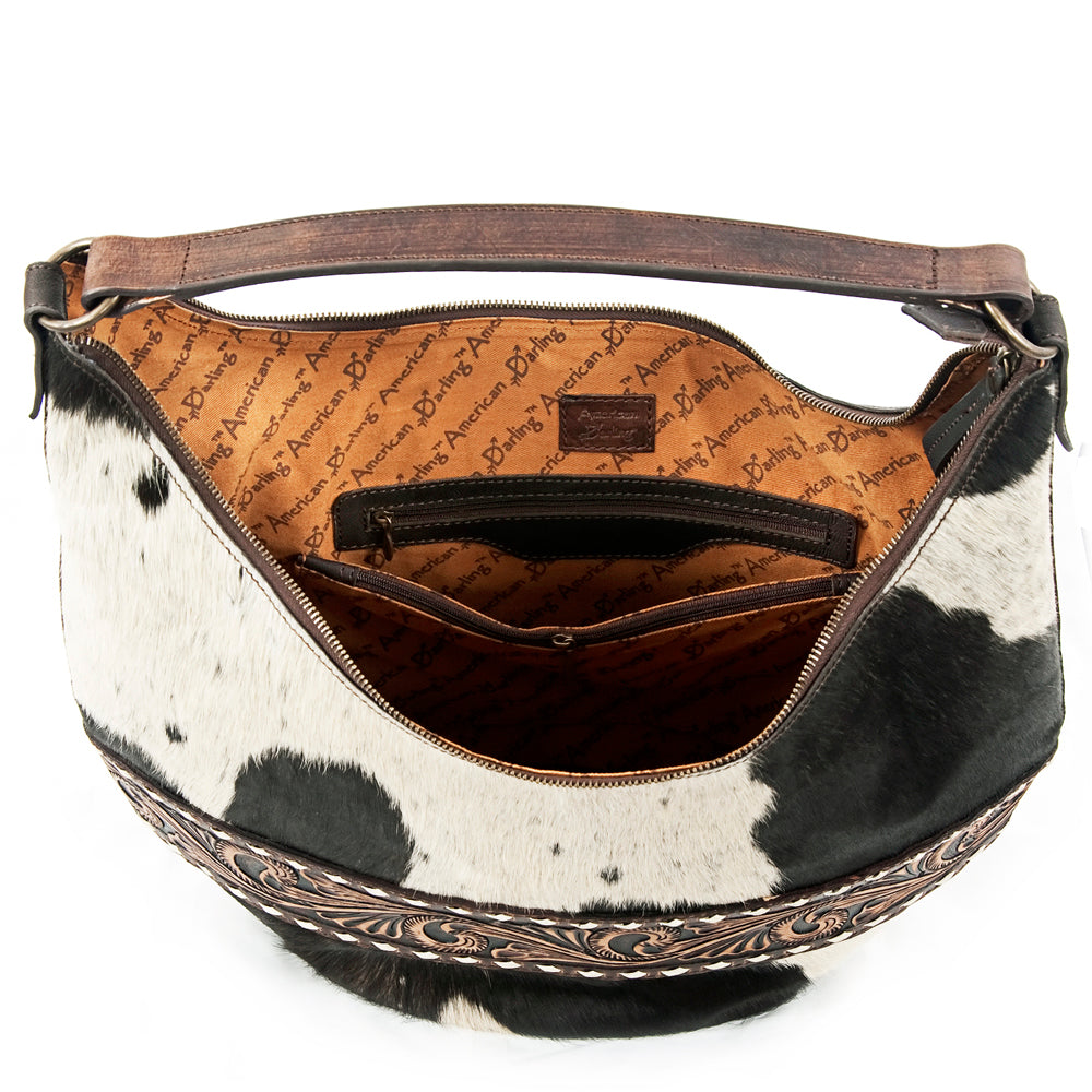 American Darling ADBGZ365 Signature Crossbody Hand Tooled Saddle Blanket Genuine Leather Women Bag Western Handbag Purse