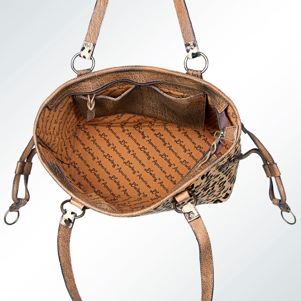 ADBGZ313A American Darling TOTE Hair-on Genuine Leather women bag western handbag purse
