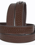 HILASON Western Genuine Leather Belt for Men Women Cowboy Cowgirl Handmade Unisex Full Grain Heavy Duty Engraved Buckle Belt