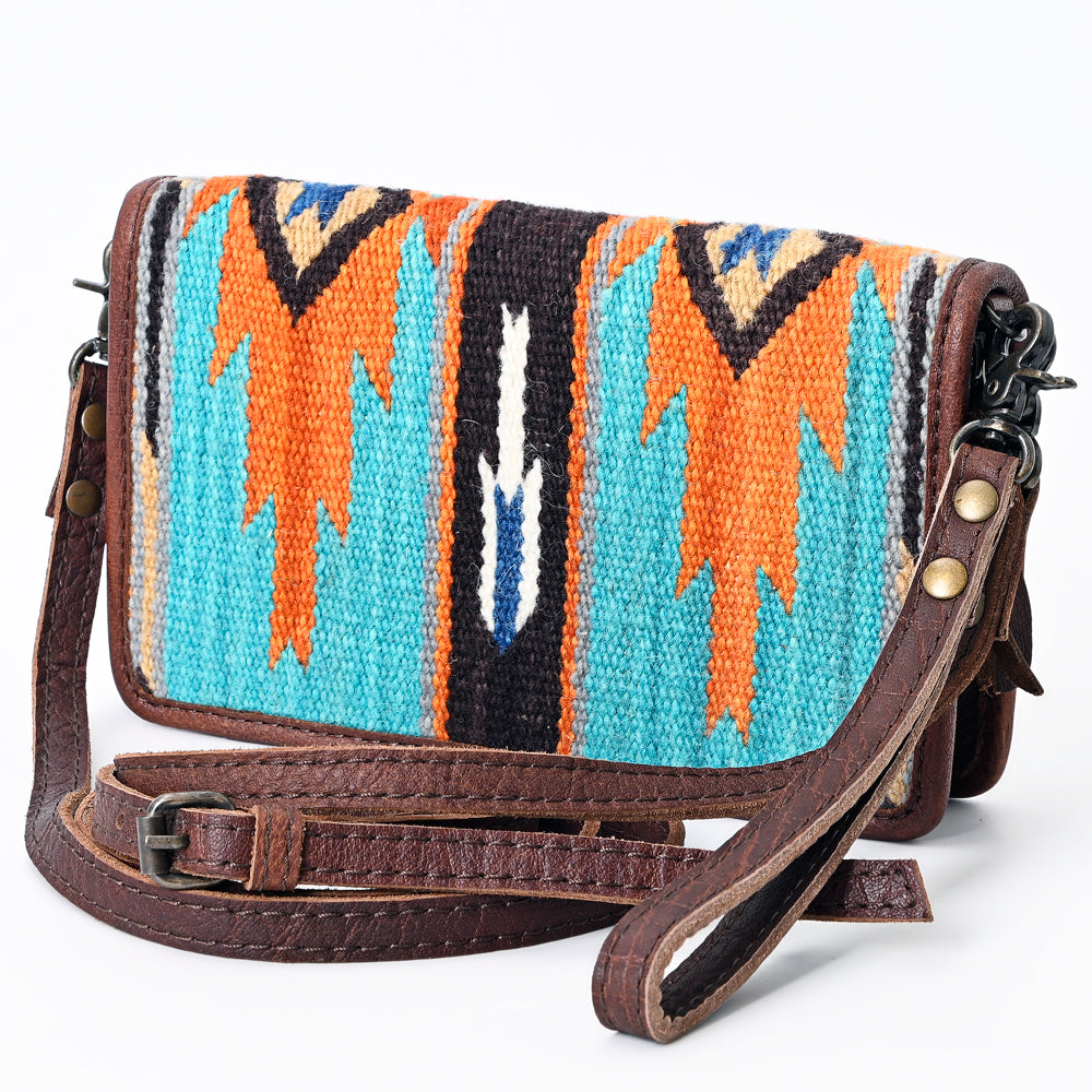 American Darling Organizer Hair On Genuine Leather Western Women Bag Handbag Purse | for Cute Travel