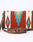 American Darling Organizer Hair On Genuine Leather Western Women Bag Handbag Purse | for Cute Travel