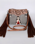 American Darling Cross Body Saddle Blanket Genuine Leather Women Bag Western Handbag Purse