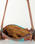 American Darling Cross Body Saddle Blanket Genuine Leather Women Bag Western Handbag Purse