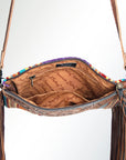 American Darling Cross Body Saddle Blanket Genuine Leather Women Bag Western Handbag Purse