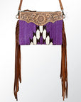 American Darling Cross Body Saddle Blanket Genuine Leather Women Bag Western Handbag Purse
