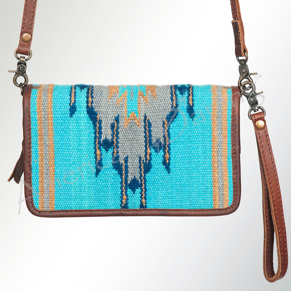 American Darling Organizer Hair On Genuine Leather Western Women Bag Handbag Purse | for Cute Travel