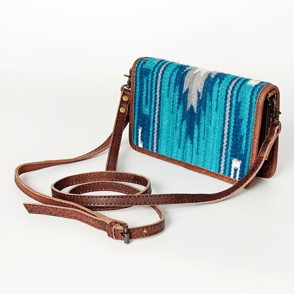 American Darling Organizer Hair On Genuine Leather Western Women Bag Handbag Purse | for Cute Travel