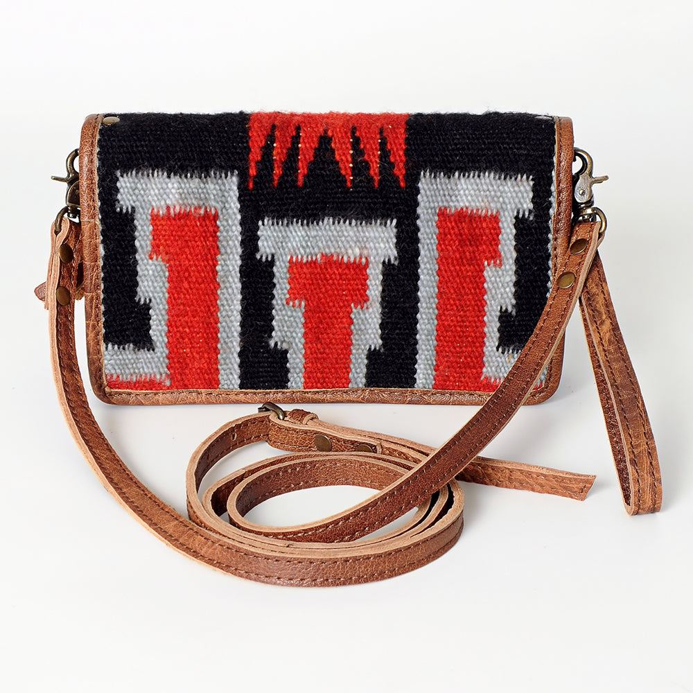 American Darling Organiser Saddle Blanket Genuine Leather Women Bag Western Handbag Purse