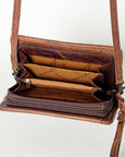 American Darling Organiser Saddle Blanket Genuine Leather Women Bag Western Handbag Purse