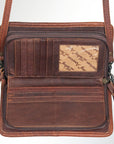 American Darling Organiser Saddle Blanket Genuine Leather Women Bag Western Handbag Purse