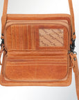 American Darling Organizer Saddle Blanket Genuine Leather Western Women Bag Handbag Purse | for Cute Travel