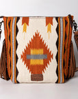 American Darling Signature Crossbody Hand Tooled Saddle Blanket Genuine Leather Women Bag Western Handbag Purse