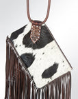 American Darling Wristlet Hair on Genuine Leather Western Women Bag | Handbag Purse Travel Clutch