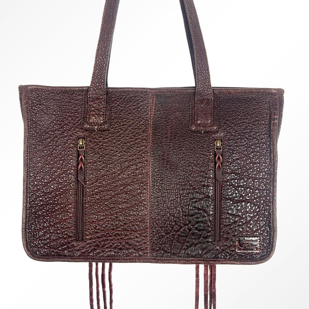 American Darling ADBGZ329 Briefcase Genuine Leather Women Bag Western Handbag Purse