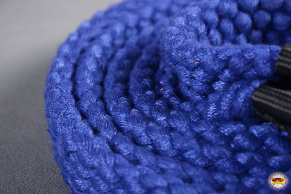 HILASON 7 Ft Braided Flat Cotton Roping Rein